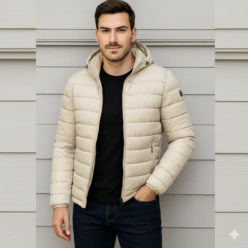 1 Ou Kit Com 2 Bobojacos - Jaqueta Puffer Moda Inverno Quentinha Feminina Masculina Unissex