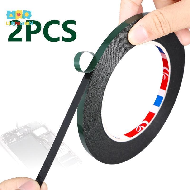 LAHG > 2 Pcs 2/3/4mm 10 Metros Dupla Face Stiy Espuma Fita Adesiva Tela LCD Sem Moldura Para TV Display Curvo Borda Corr