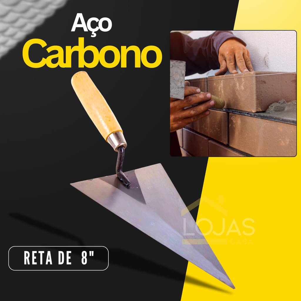 Desempenadeira Triangular de Ferramenta Para Quinas e Esquadro 180mm