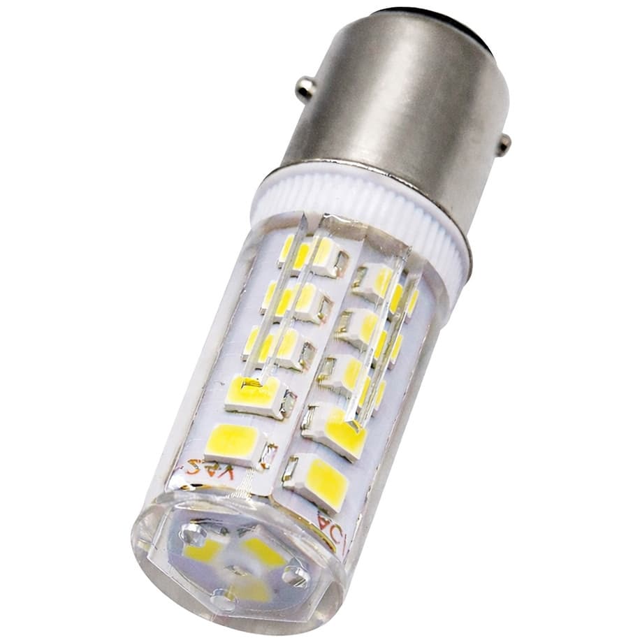Lampada 33 Leds Encaixe BA15D Maquina Costura Singer Janome