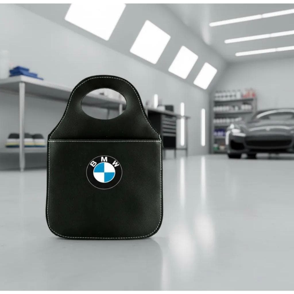 Lixeira Automotiva Porta Lixo Couro Reforçado Universal Envio imediato Promoção