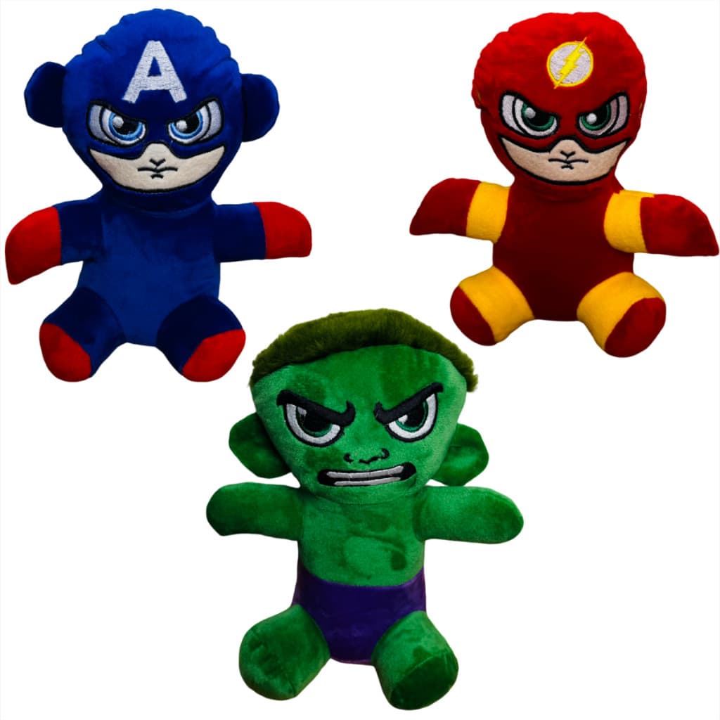 Bonecos Pelúcias Hipoalérgica Brinquedo Infantil Promoção 17 a 25 cm