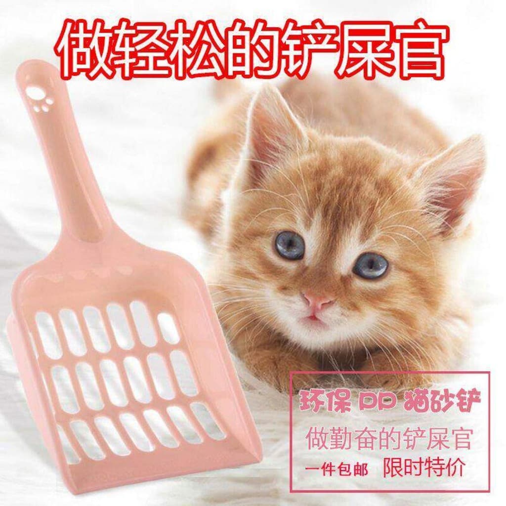 Pá para areia de gato, espessamento de poros finos, ferramenta útil, grande Tofu, solo expandido, buraco pequeno, banhei