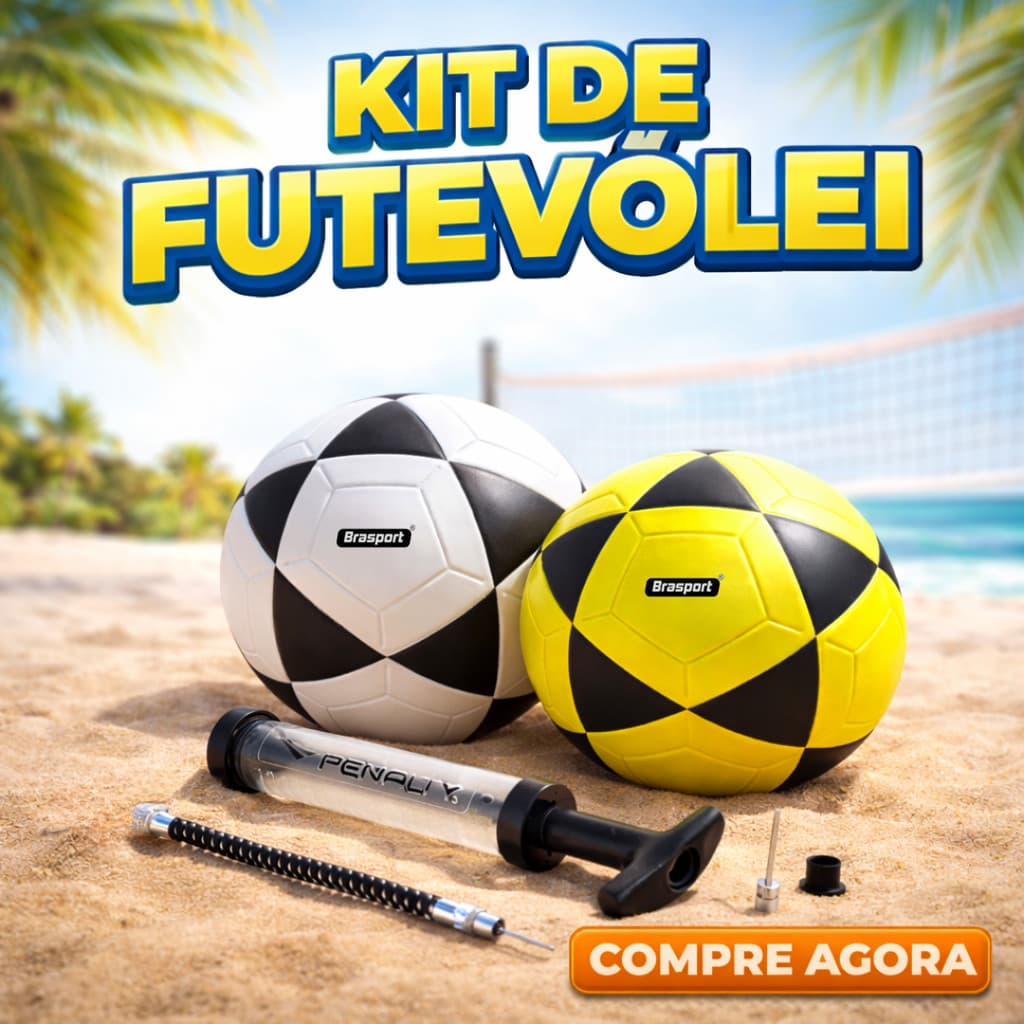 Bola Futevolei Altinha com Bomba sac Penalty Macia