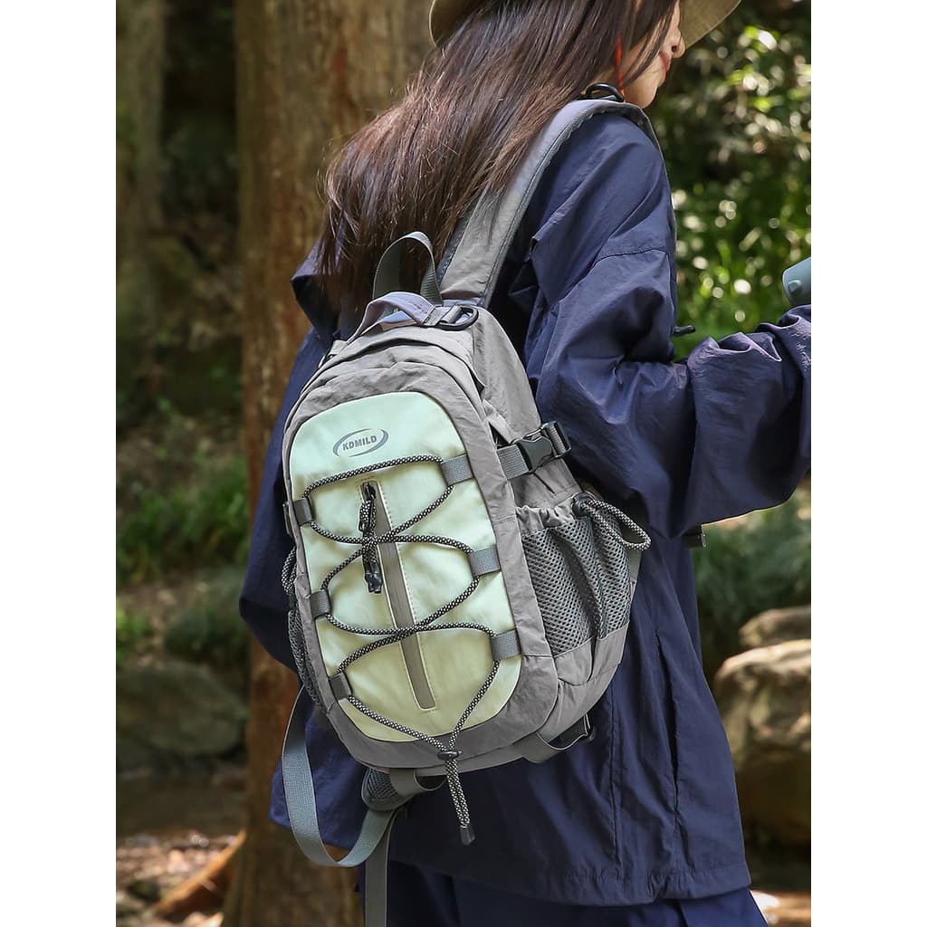 Mochila ao ar livre feminina estudante universitário saco de computador saco de escalada menino Commuter saco de escola