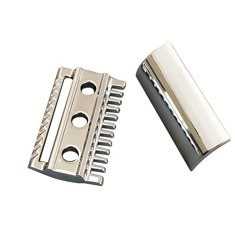 Dishi Cabeça de barbear Manual de limpeza masculina, cabeça de barbear meio aberta e meio fechada, suave e eficiente
