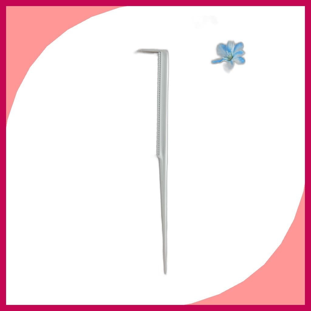 [daiso] Pente Japonês Antiestático De Cauda De Rato (Cinza) , Padrão , 1 Unidade/De Cabelo Coreano/Design Da MCYMA