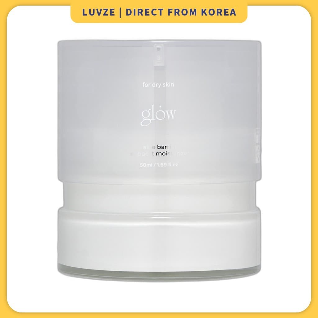 [glow] Aloe Barrier Support Cream 50ml 1pc / Creme Coreano de Aloe / Barreira de Hidratação / 100% Original