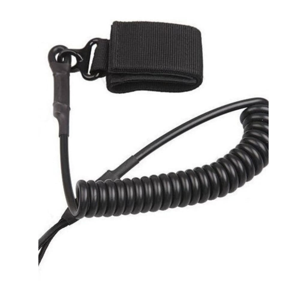 Acessórios sistema molle tático Anti-perdido corda ao ar livre ventilador militar primavera 92 corda elástica chaveiro c