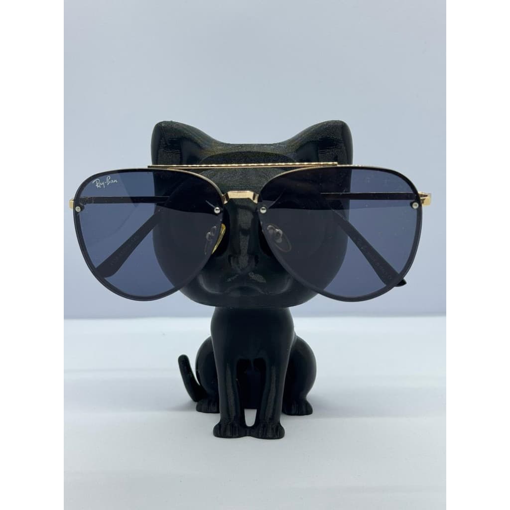 Suporte Porta Óculos Gatinho Decorativo Mesa Criativo
