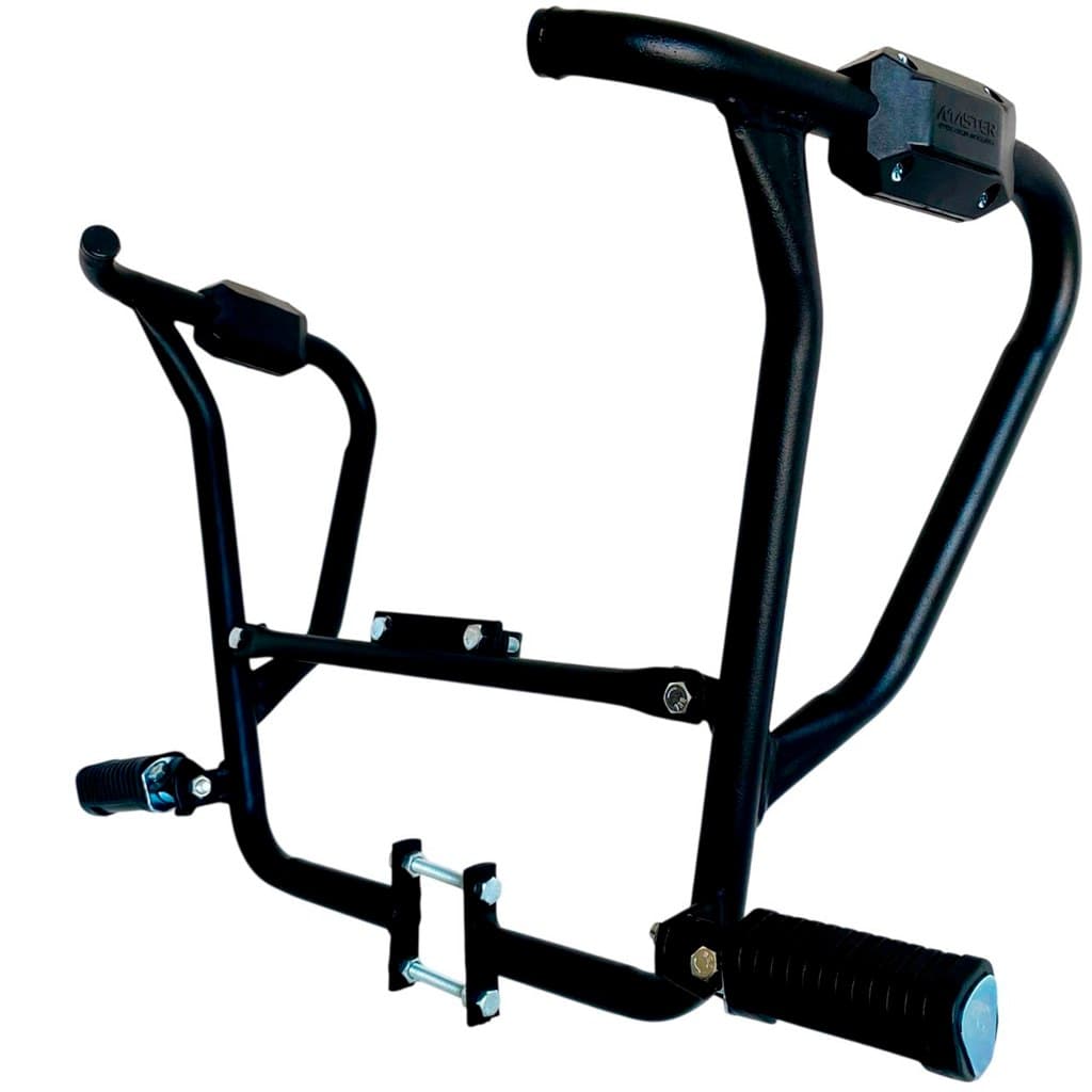 Fan 160 Modelo 2026 Protetor Carenagem Motor Tanque Pedal Mata Cachorro com Pedaleira Retrátil Moto Cg Honda