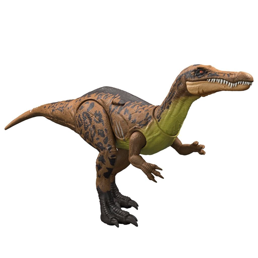 Mattel Jurassic World Grande Ação ! Schomimus Figura de Dinossauro Brinquedo Infantil , e Articulada , Aprox