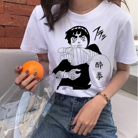 Camiseta T-Shirt Rock Lee "Punho Zonzo" Suiken - Naruto / Anime -  UNISSEX