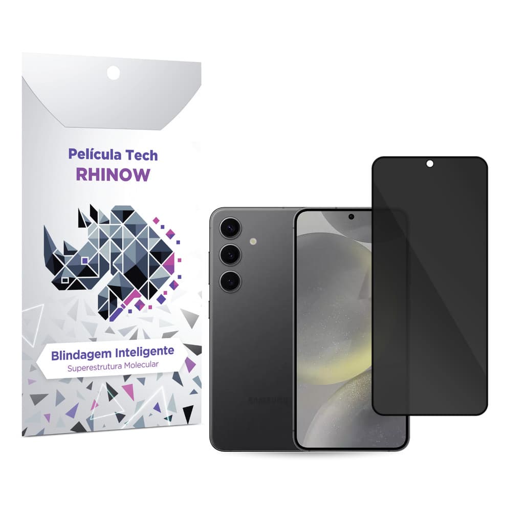 Película de Privacidade Tech para Samsung Galaxy S24 - Rhinow