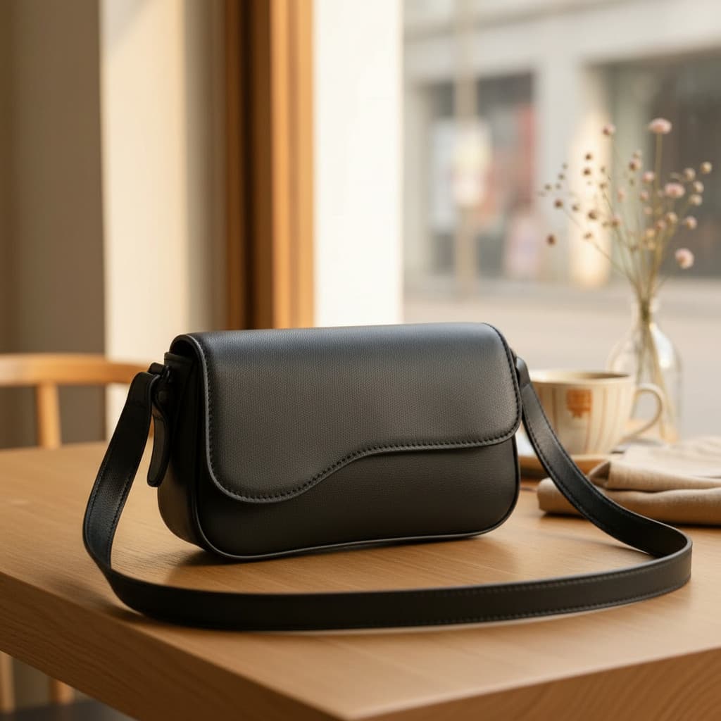 Bolsa Feminina Tampa De Onda Casual Elegante Blogueira