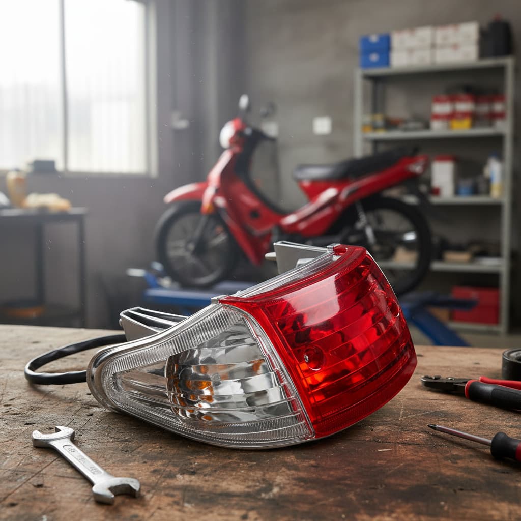 Lanterna Traseira Shineray Phoenix Gold 50cc 2012 A 2015
