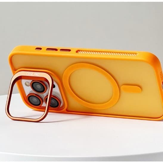 Capa de Celular  nas Cameras para iphone Magsafe Fosco Colorido com Alto Relevo 12/13 PRO /14 PRO /15 /15 PRO /15 PLUS