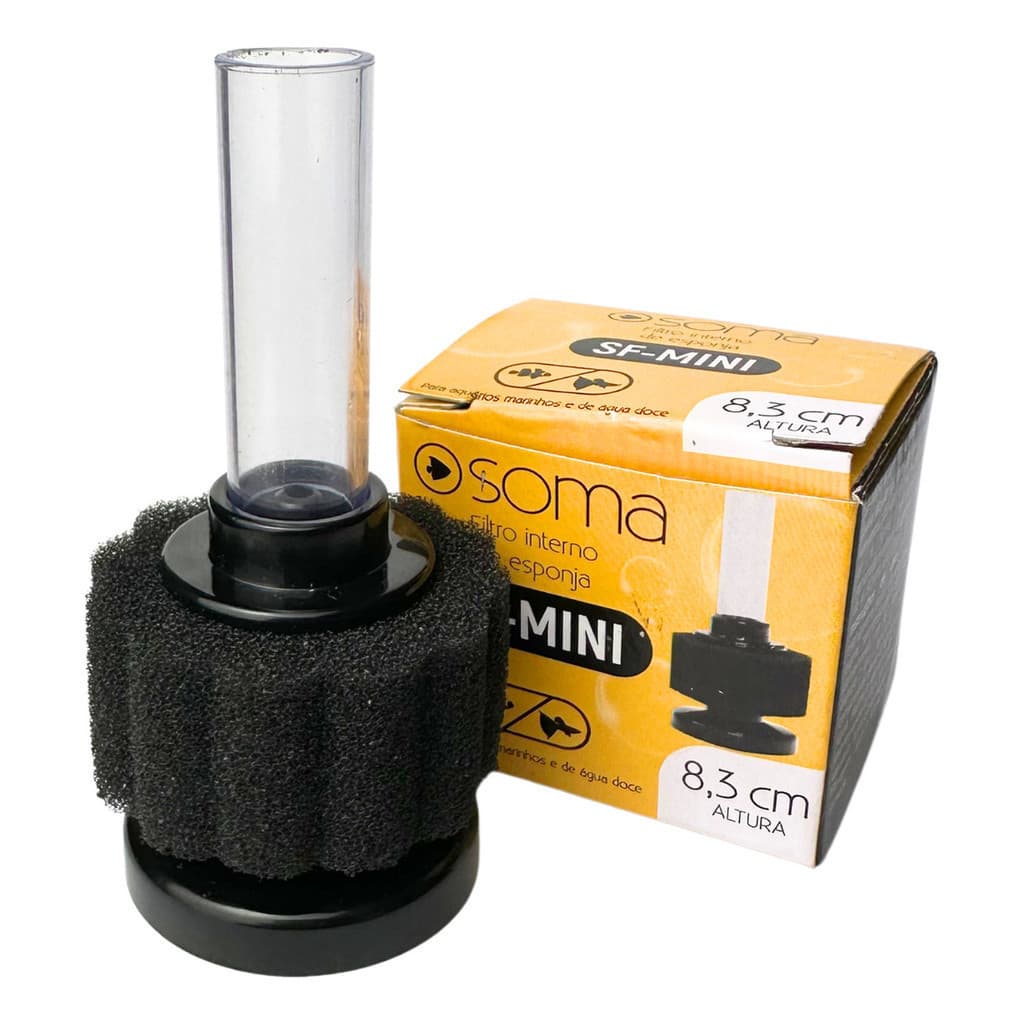 Filtro InternoSf Mini De Esponja Para Aquários