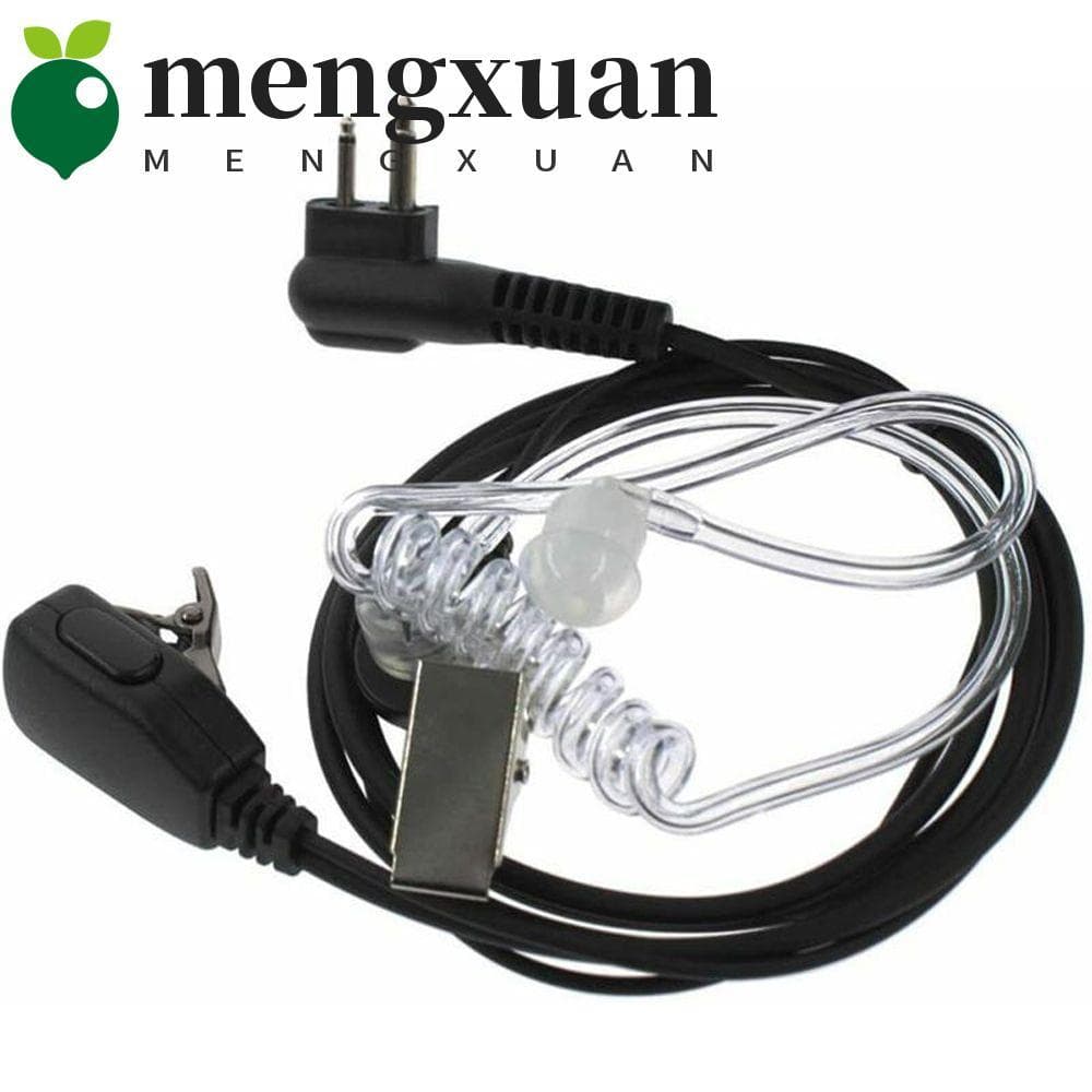 MENGXUAN1 Fone De Ouvido Intra-Auricular Walkie Talkie Acessórios Protetor De Rádio Microfone Duto De Ar