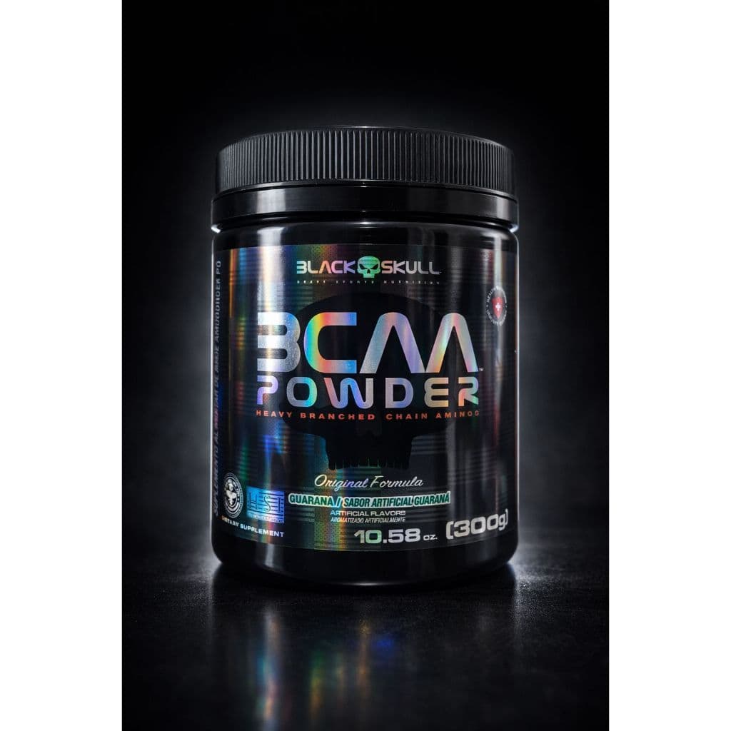 Suplemento BCAA 300g Black Skull Guaraná /Melancia – Fórmula Original