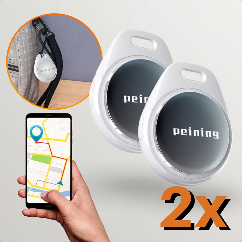 Kit 2 Tag Localizador Rastreador Smart Para IOS Com Alto Falante