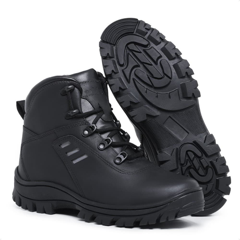 Coturno Militar Bota Masculina Cano Curto Cadarço Bota Adventure