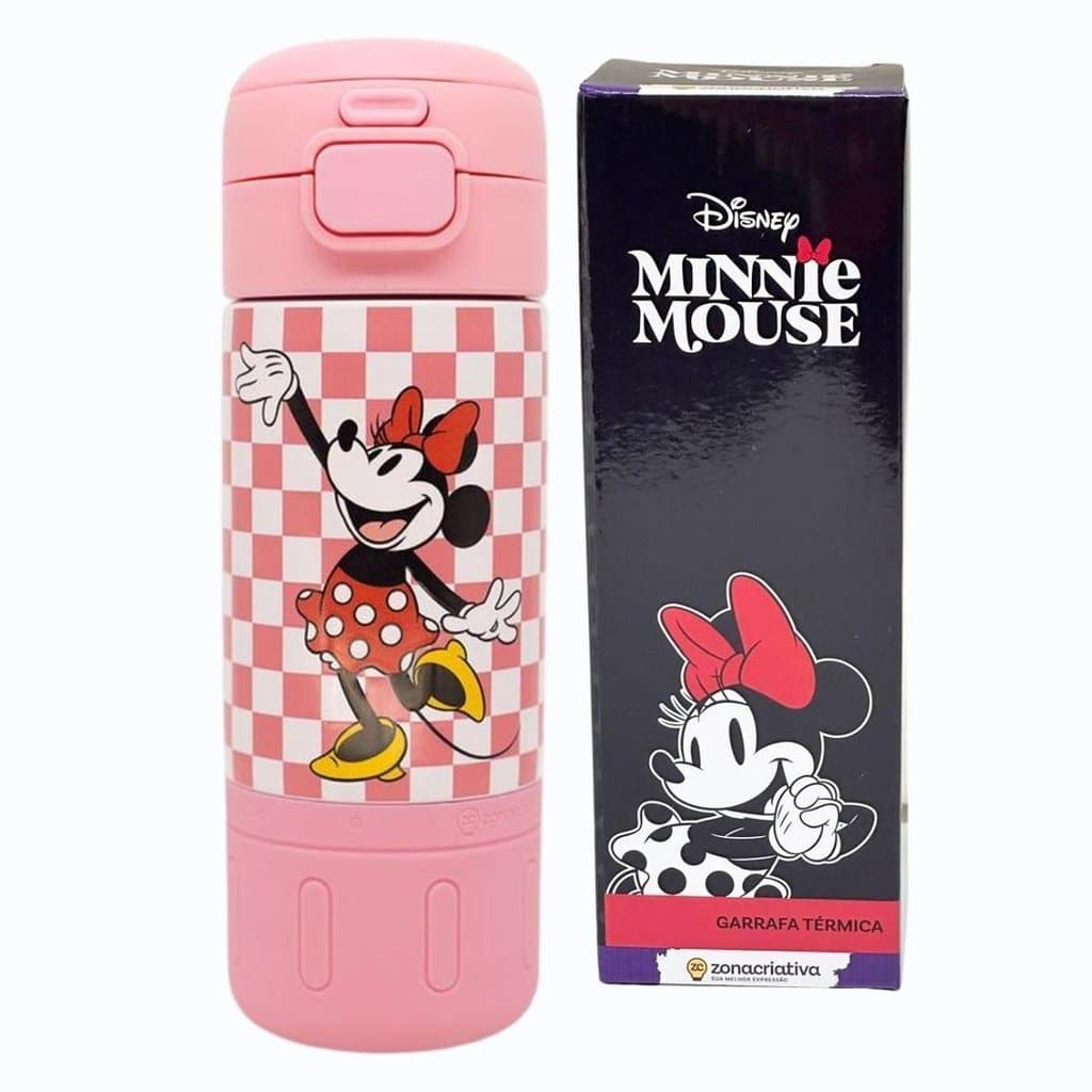 Garrafa Termica Capsule Minnie 450 Ml Zona Criativa