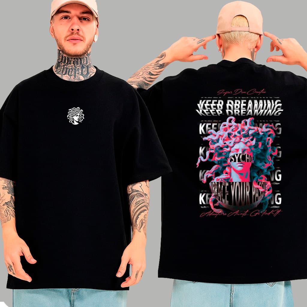 Camiseta Básica Estatuas Esculturas Camisa 100% Algodão Streetwear Temos Plus Size Lançamento - Envio Rápido
