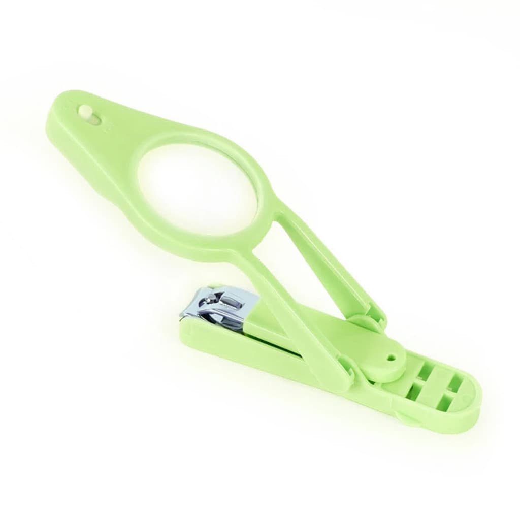 Lupa De Luz LED Cortador De Unhas Portátil Dobrável À Prova De Respingos Casa Prático Multi-Função