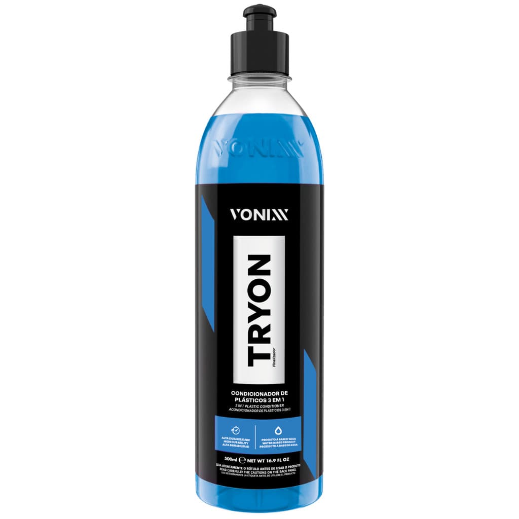 Revitalizador Restaura Plástico Borracha 3 Em 1 Tryon Vonixx Automotivo