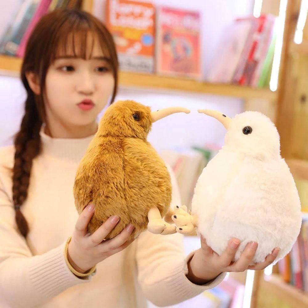 Brinquedo de Pelúcia de Pássaro Realista Yongwang, Almofada de Pássaro de Desenho Animado Kiwi, Brinquedo Infantil Zel S