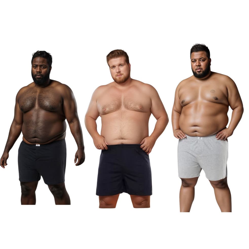 Kit 3 Samba Canção De Liganete Short Malha Fria Plus Size Microfibra