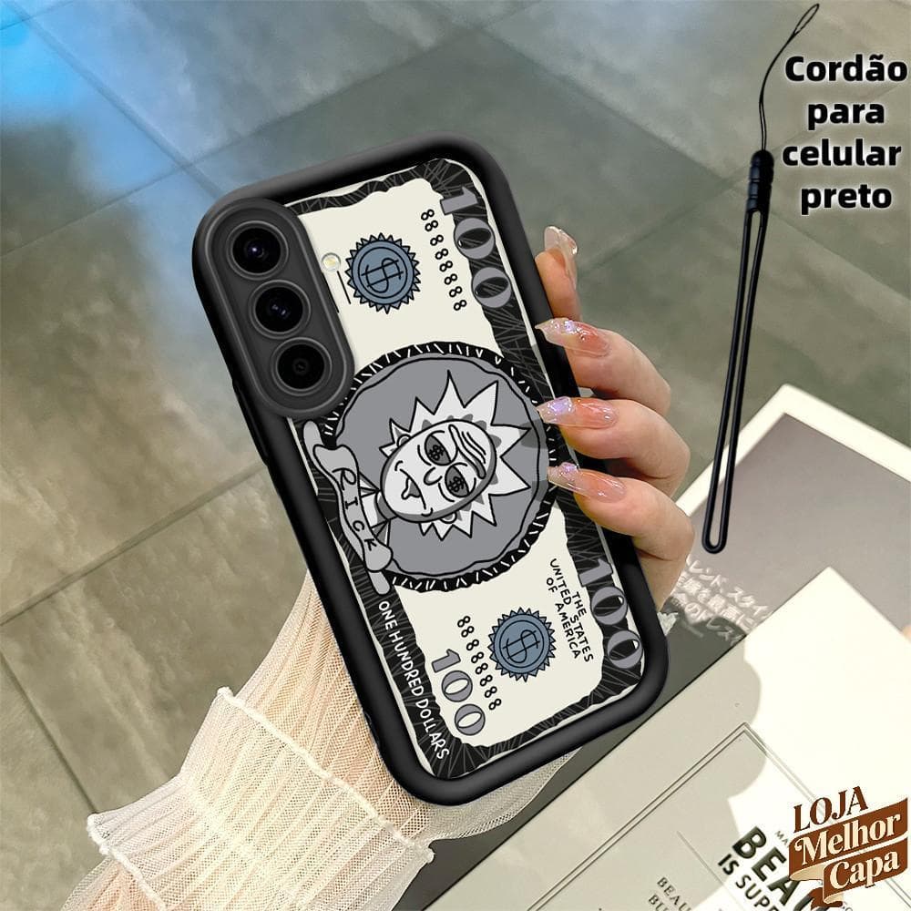 Capinha Com Anime Rick Morty Capa De Telefone Macia Para Samsung Galaxy A56 A36 5G Silicone Protetora Capas 5299 TYB