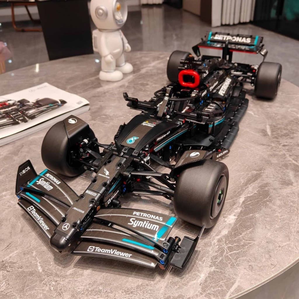 [Estoque Pronto] Blocos de Montar F1 Carro Esportivo 1650 PCS- Modelo Mecânico, Brinquedo Educativo,Presente Aniversário