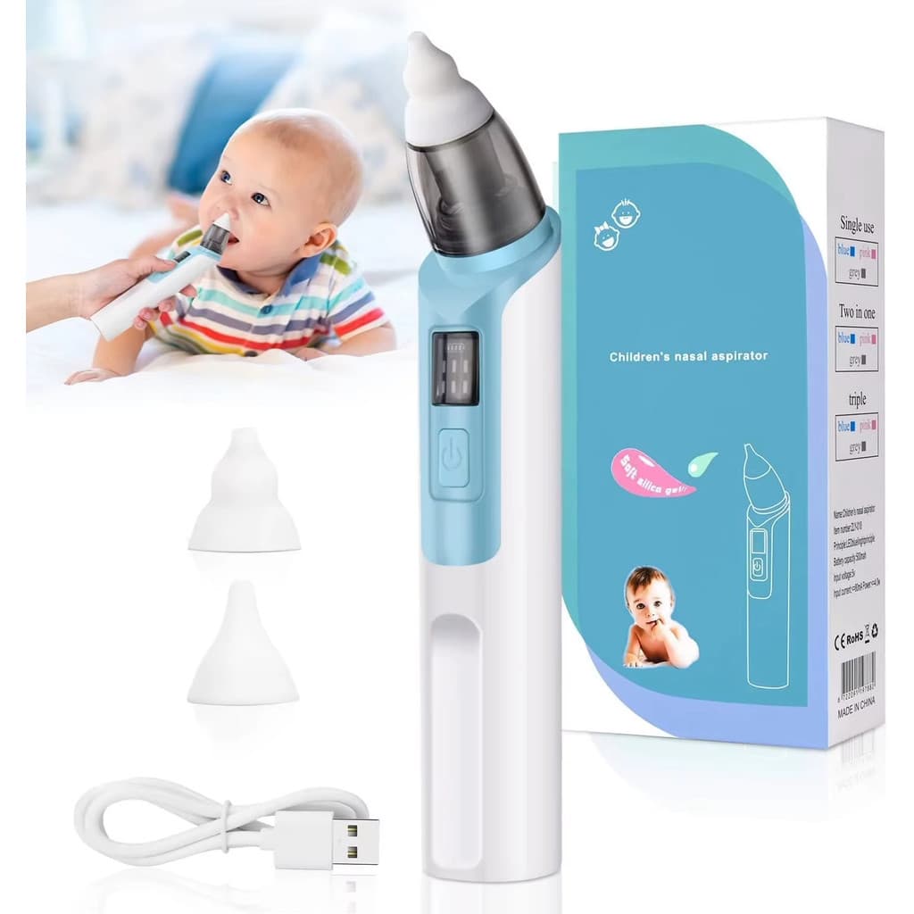 Aspirador Nasal para Bebês e Recém-Nascidos Elétrico Uso Doméstico