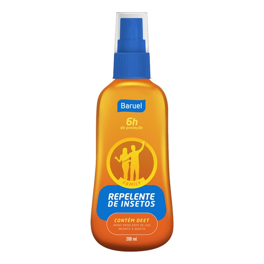 Repelente Spray Baruel Family Frasco 200ml