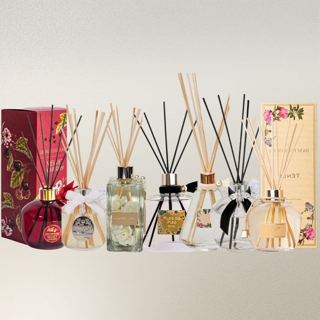 Difusor de Aromas Varetas Dani Fernandes Tênue - Flor de Figo - Verbena - Flor de Algodão