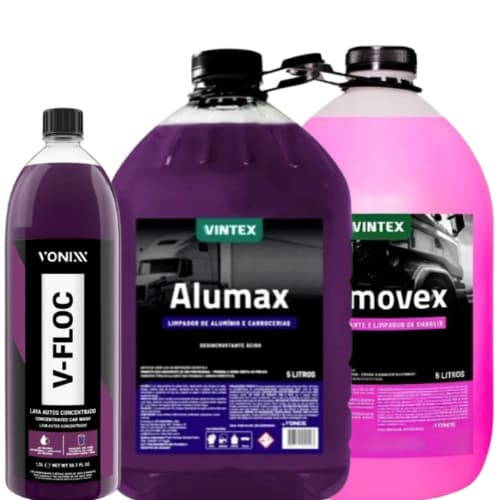 Kit Shampoo Desengraxante Automotivo Motor Sujeira Pesada