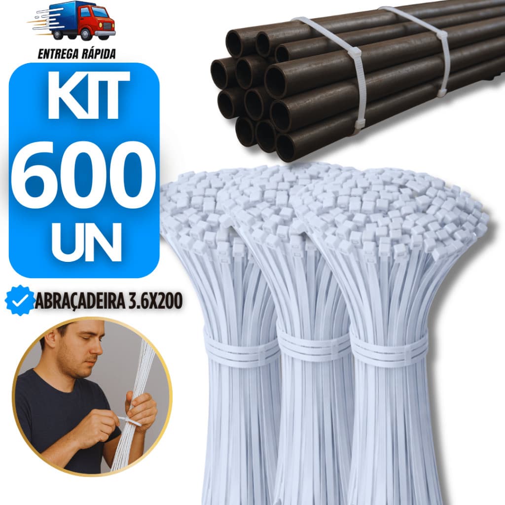 Jogos Abraçadeiras Nylon Resistente Amarração Cinta Plástica Hellermann 3.6x200mm  Abraçadeira