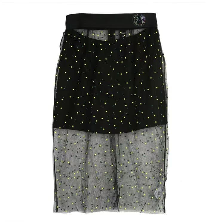 Saia curta branca anágua interna novo estilo a linha saia feminina Anti-reflexo All-match saia Hanfu saia de fundo vesti