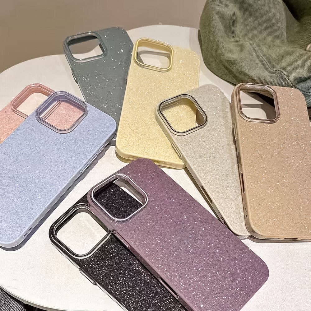 Brilho Luxuoso Glitter Capinha Capas Para Samsung A52 A54 A55 A56 A71 S20 S21 S23 S24 S25 S26 FE Ultra Plus Normal