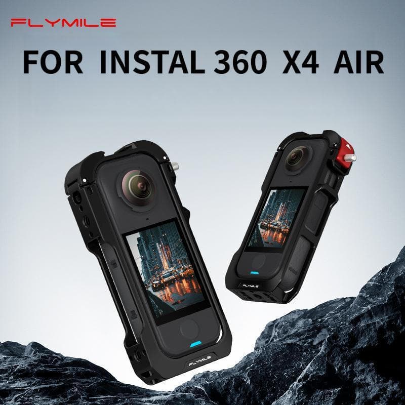 Gaiola De metal FLYMILE Para Câmera Panorâmica Insta360 X4 Air , Uma Capa Protetora De Corpo , Estrutura De Proteção De
