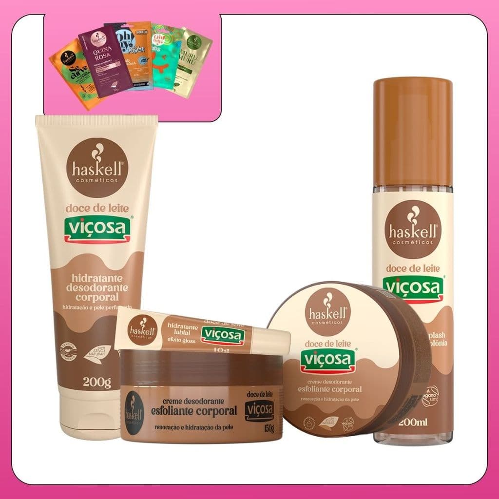 Spa Corporal Hidratação Doce de Leite Haskell