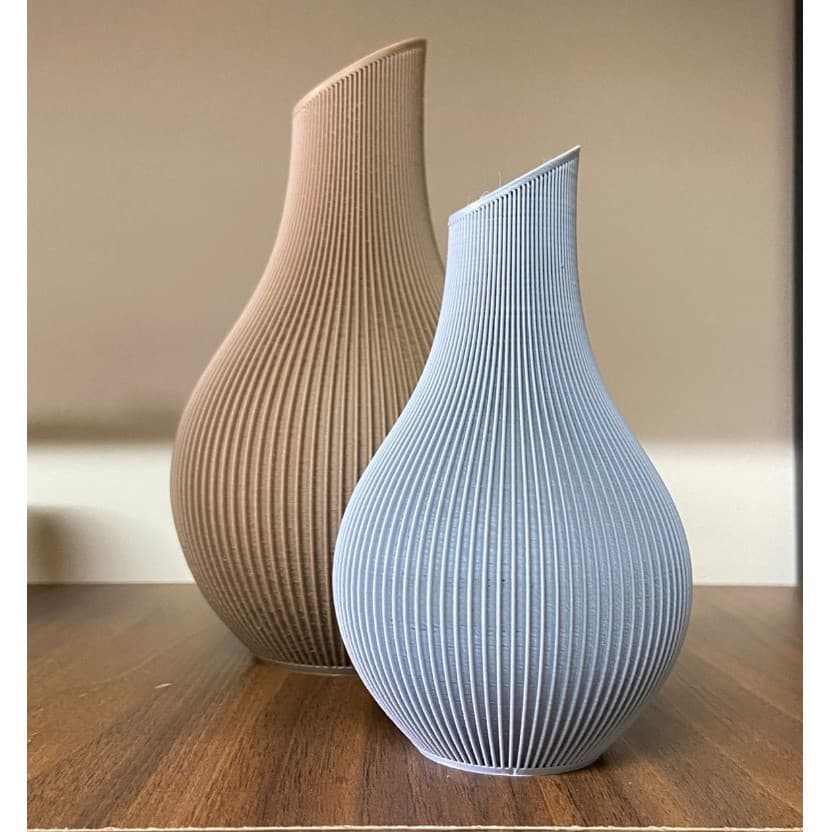 Kit 2 Vasos Moderno Japani Decoração Estilo Japani elegante Versátil Combinação de cores modernas