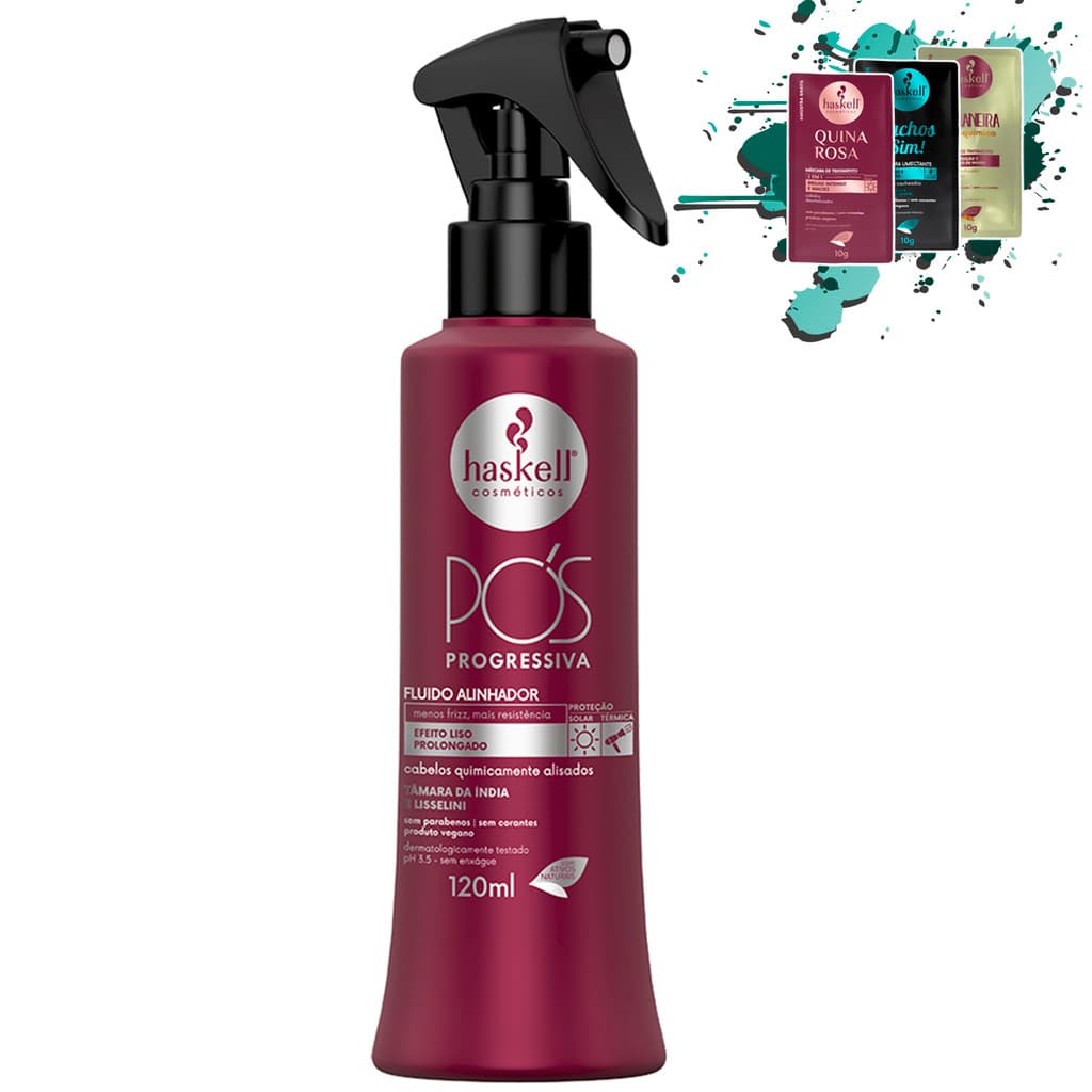 Fluido Alinhador Pós Progressiva 120ml Haskell