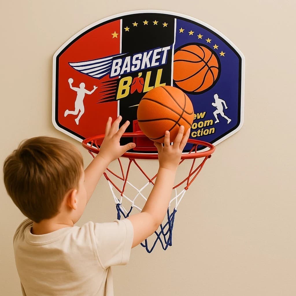 Brinquedo Tabela Basquete Infantil com Bola Brinquedos Esportivos Resistente Esporte