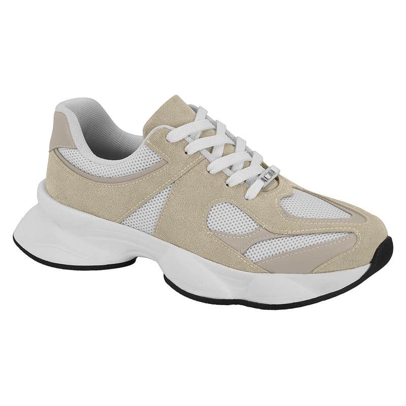 Tênis Feminino Moda Urbana Vizzano Dia a Dia Trabalho Passeio Casual Respirável Macio Original