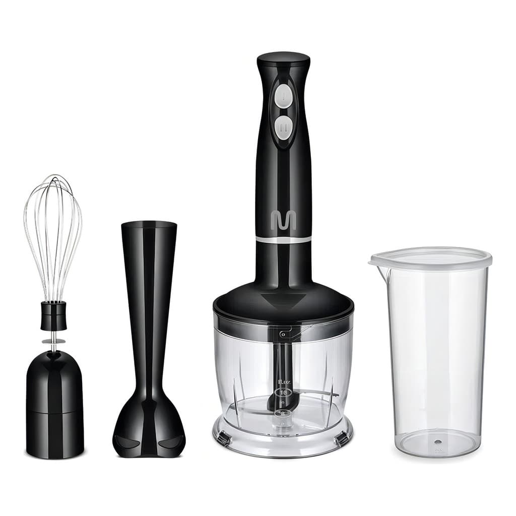 Mixer Multilaser Gourmet 4 em 1 Fp05 Preto 200w Preto 220v
