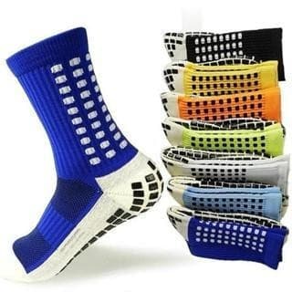 KIT 5 PARES De Meias Esportivas Futebol Basquetebol Algodão Antiderrapantes De Alta Qualidade Algodão Nylon Elastano