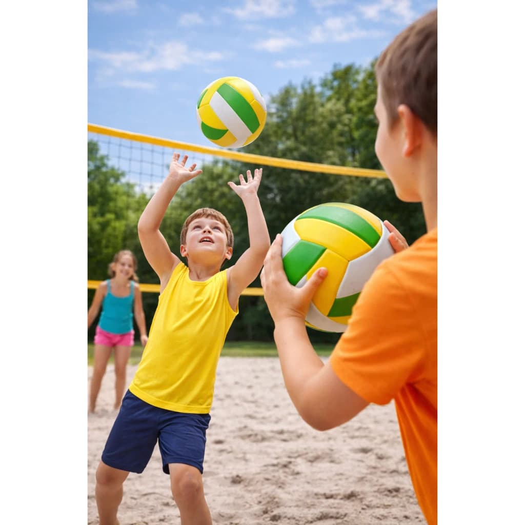 Bola Vôlei Infantil Inflável Brinquedo Criança Praia Quadra Esporte Jogar Arremessar Criança